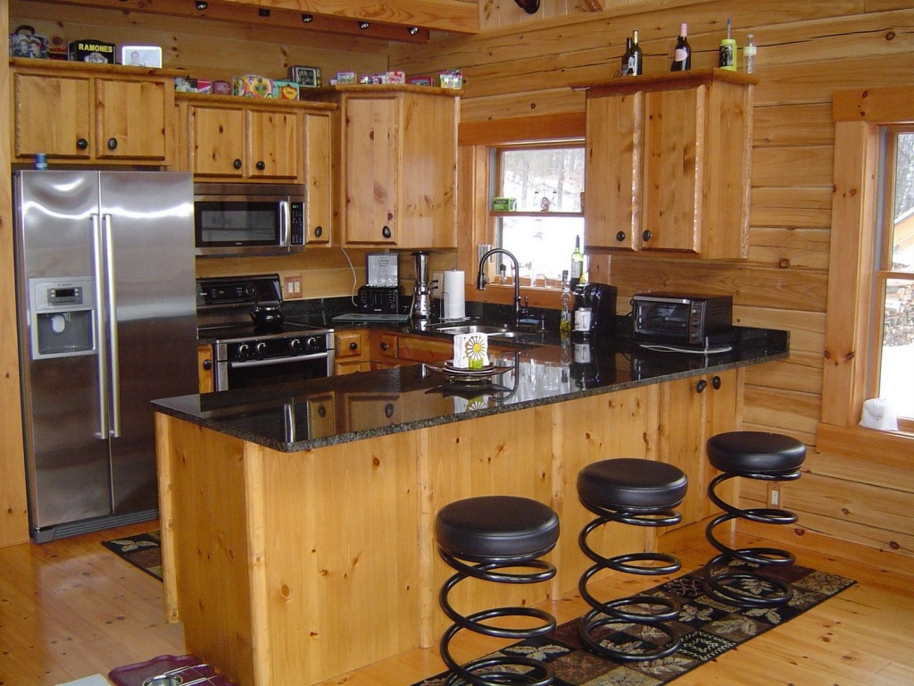 Nice cabin kitchen
