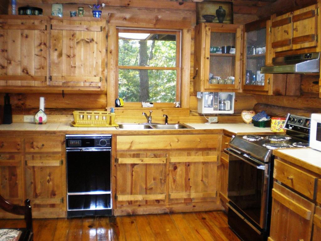 Casual cabin kitchen