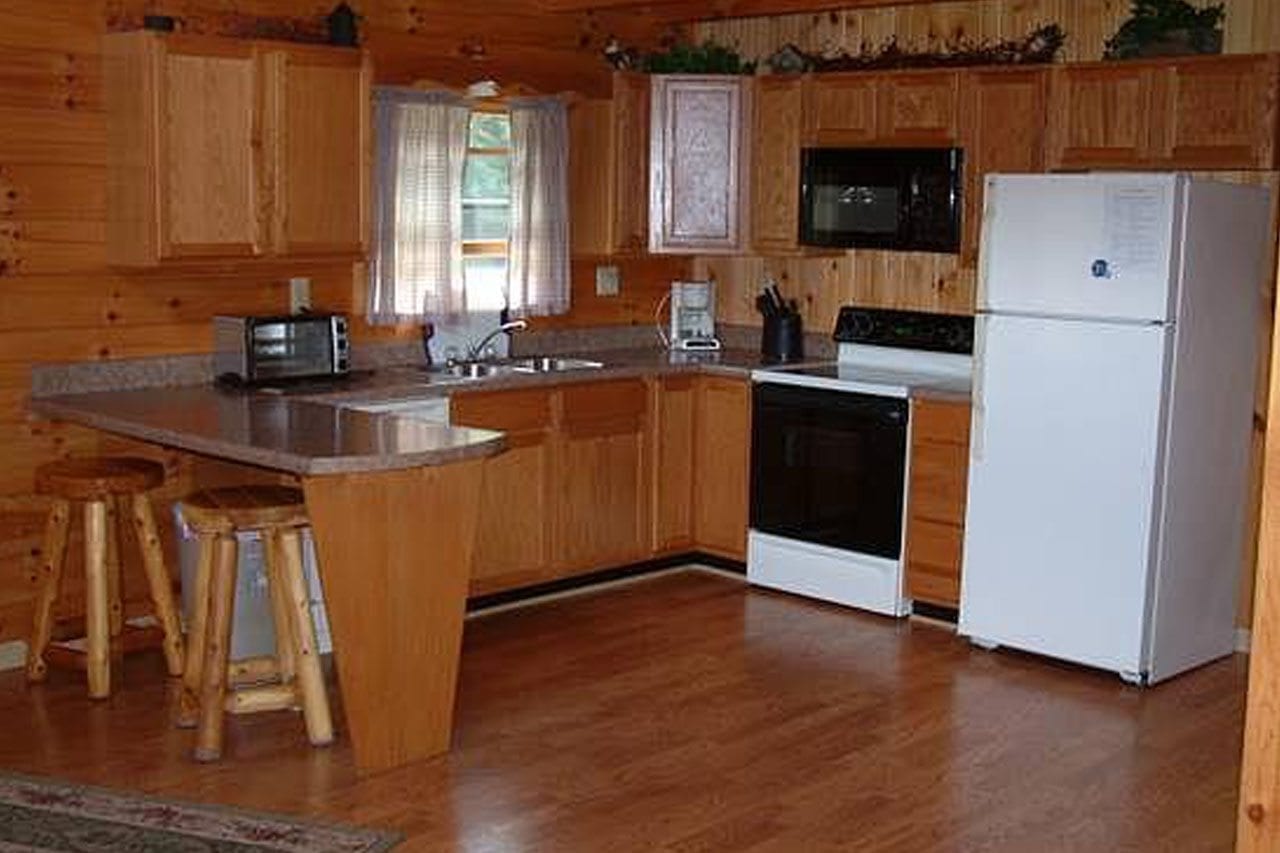 Magnificent cabin kitchen