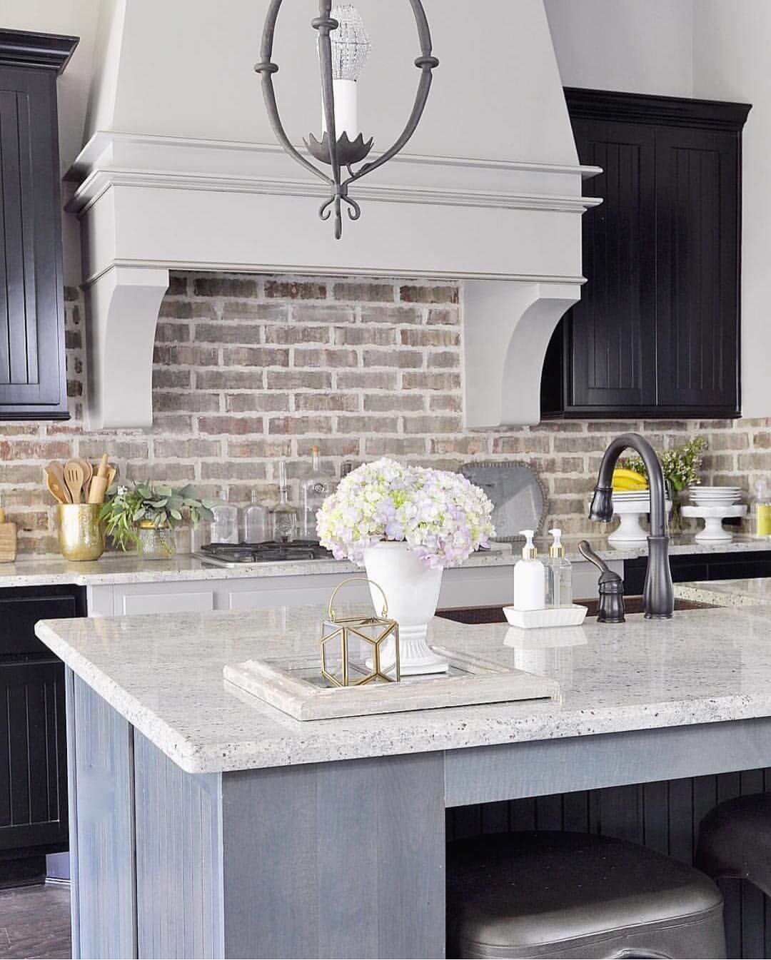 Graceful country kitchen lighting