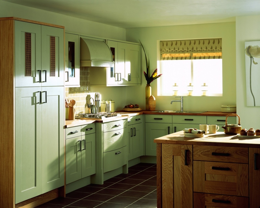 Fresh kitchen cabinet renovation