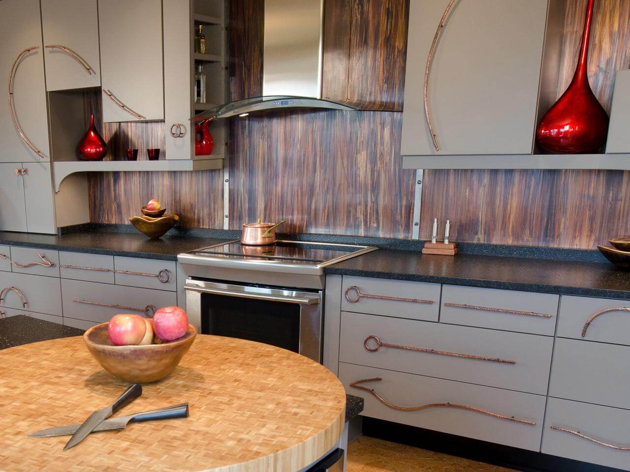 Lively kitchen cabinet doors