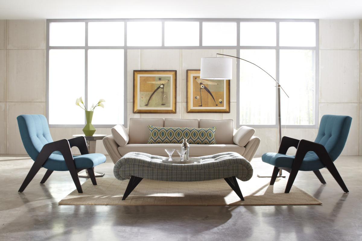 Attractive furniture design for a unique living room