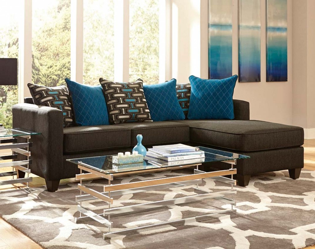 Beautiful turquoise and brown living room ideas