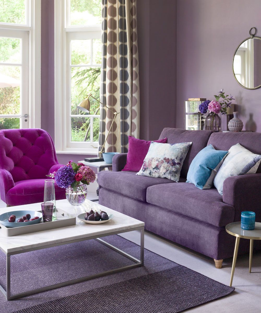 Soft, colorful living room ideas