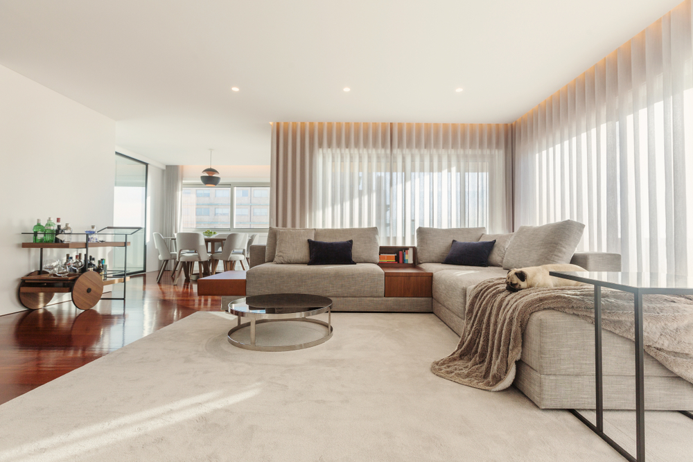                 Airy modern living room