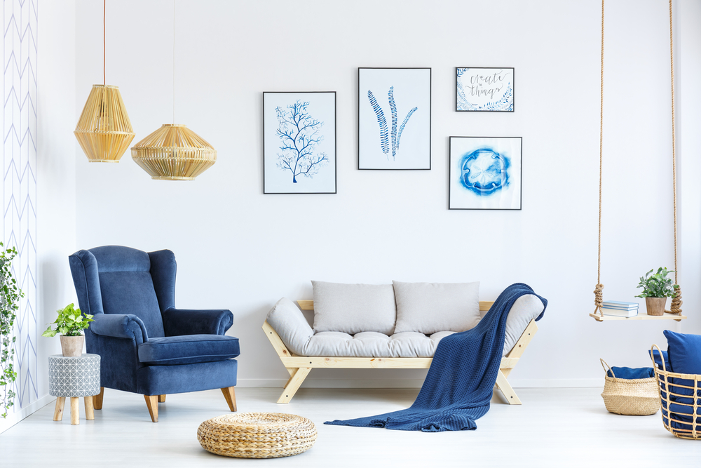 Creative modern living room
