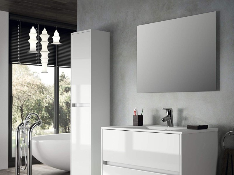 15 ideas for a white bathroom 2020 (simple yet elegant) 11