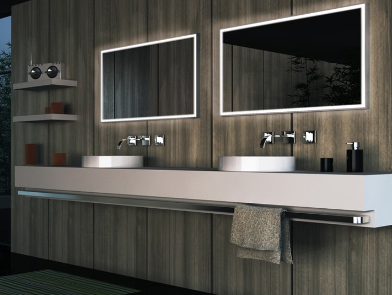 15 ideas for bathroom mirror 2020 (increase your bathroom value) 4