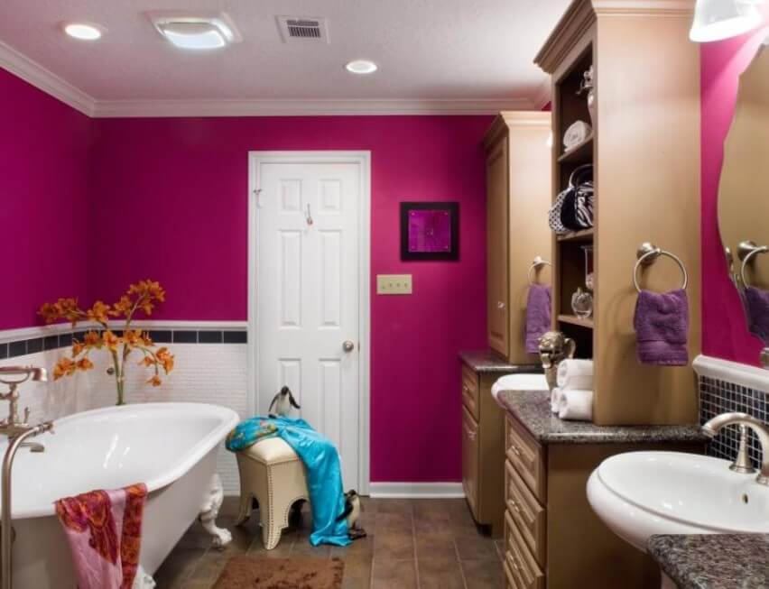 15 Color Ideas For Bathroom Colors 2020 (Make Yours More Attractive) 10