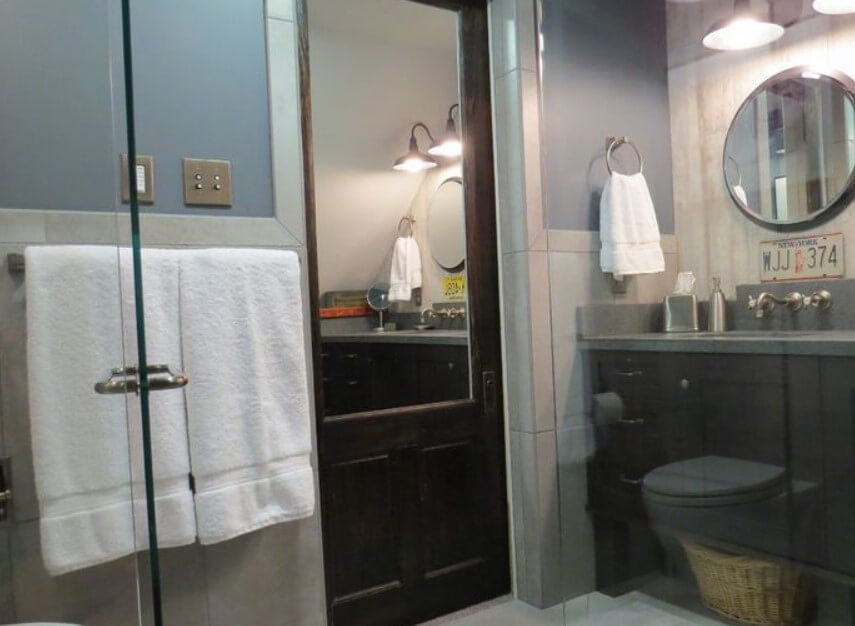 15 Bathroom Doors 2020 Ideas (That You Will Ever Need) 9