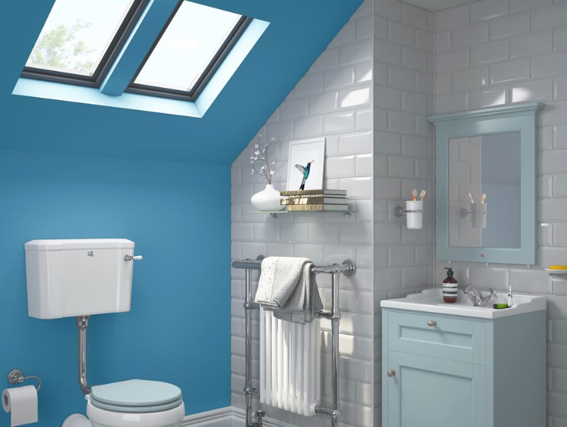 45 blue bathroom ideas 2020 (various refreshing designs) 15