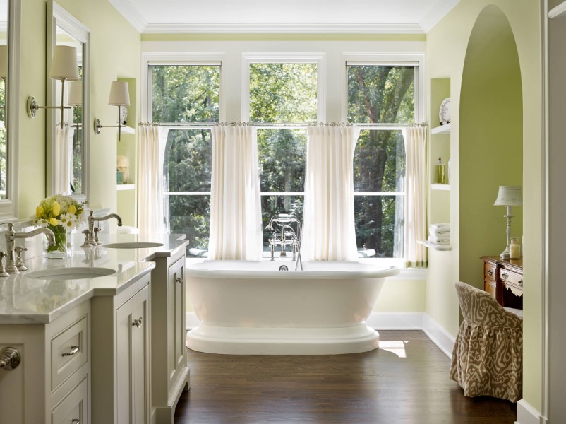 45 ideas for bathroom windows 2020 (for different designs) 9