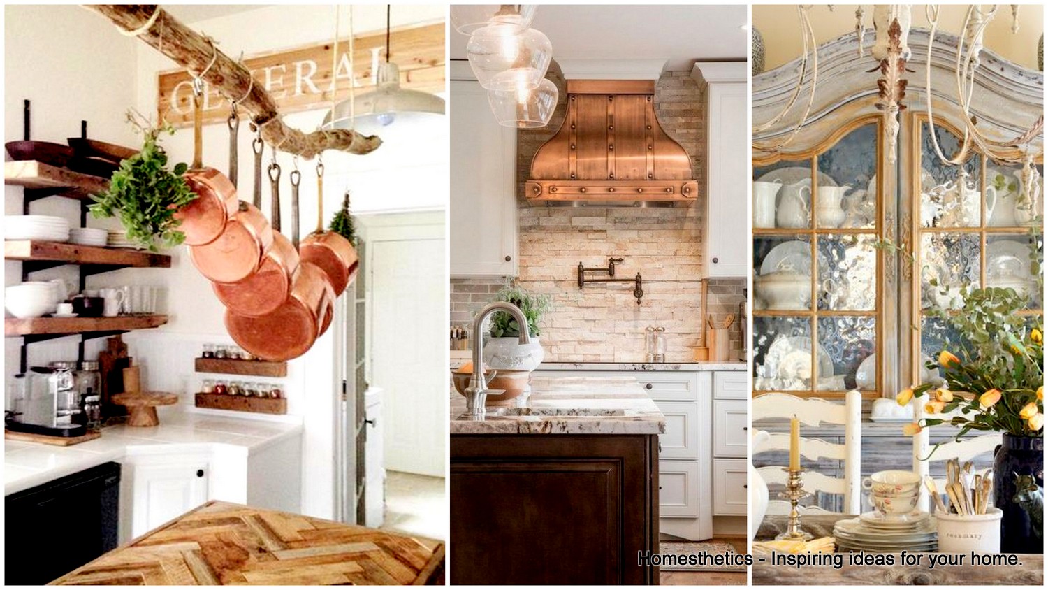 29 ways to create an impressive French country kitchen NHQEHUF