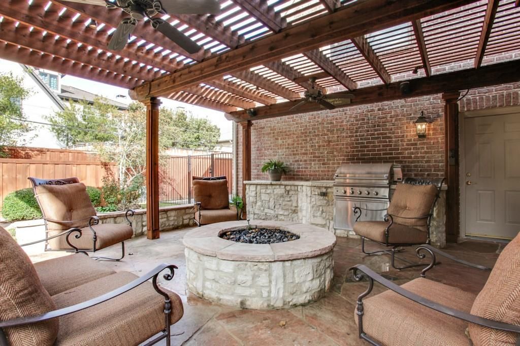 4 days transition veranda with covered terrace, gate, fireplace, raised beds, HMVGJBE