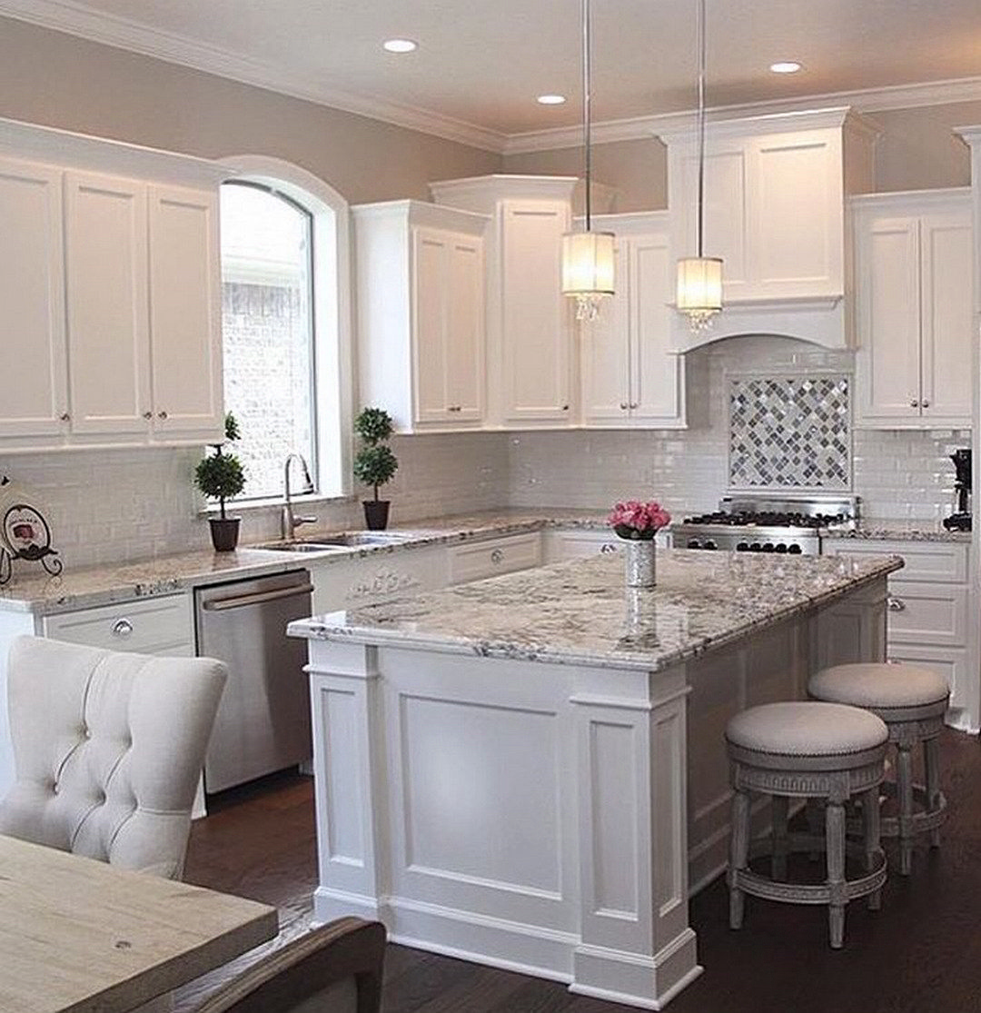 53 pretty white kitchen design ideas FHCTALE