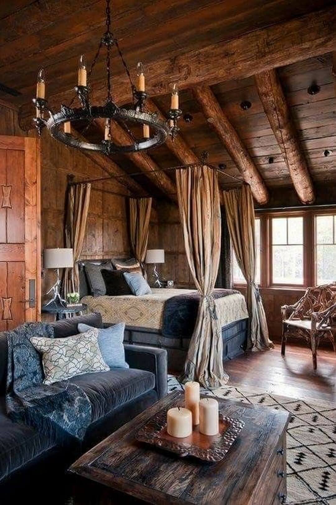 Luxurious country bedroom