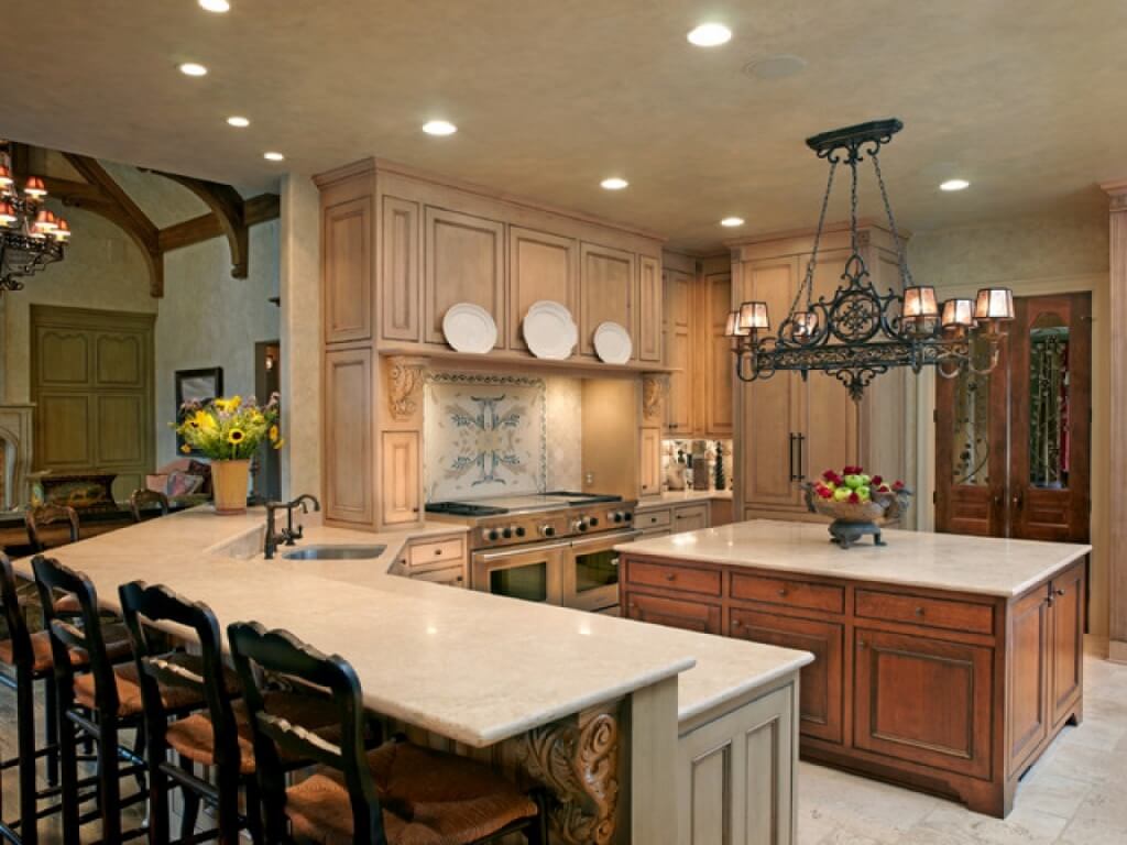 Expensive rustic kitchen