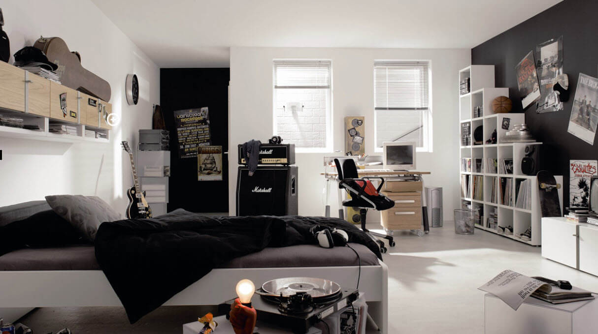 Bedroom for male teenagers