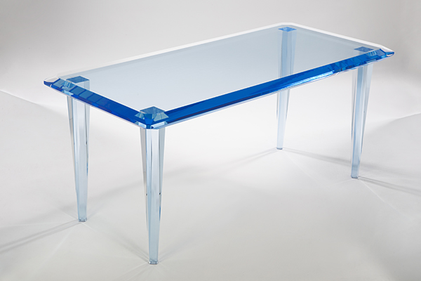 Acrylic Furniture Ice Acrylic Dining Table 2.0 OVDAEZW