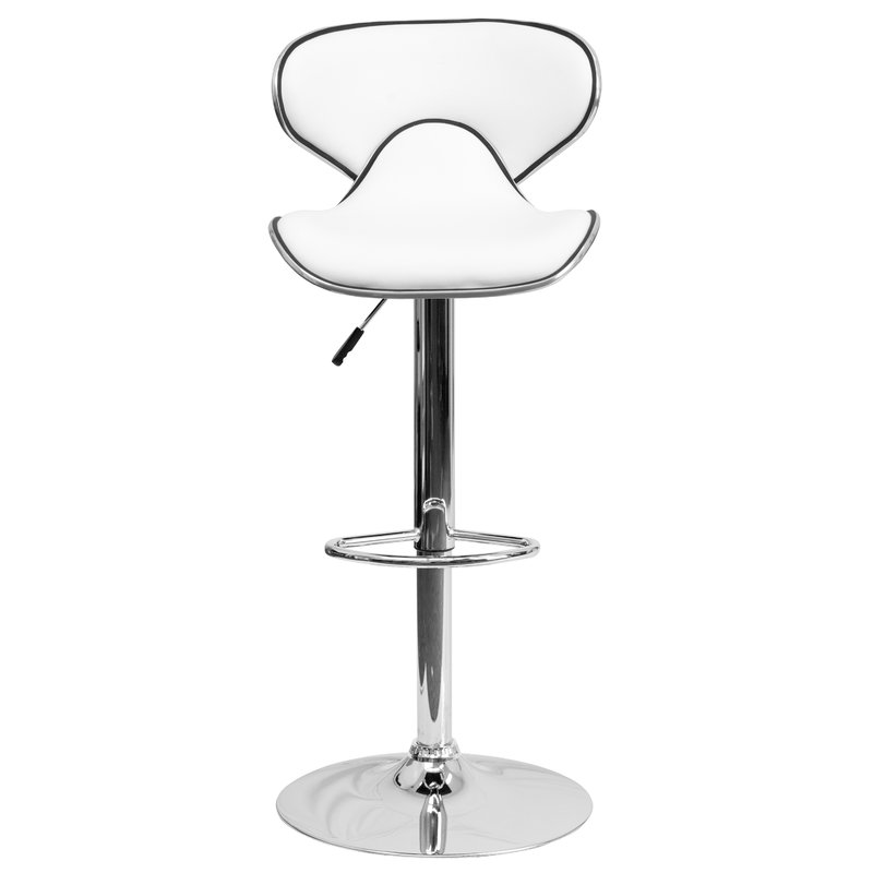 adjustable bar stool marlon height-adjustable swivel bar stool ETVLEFD