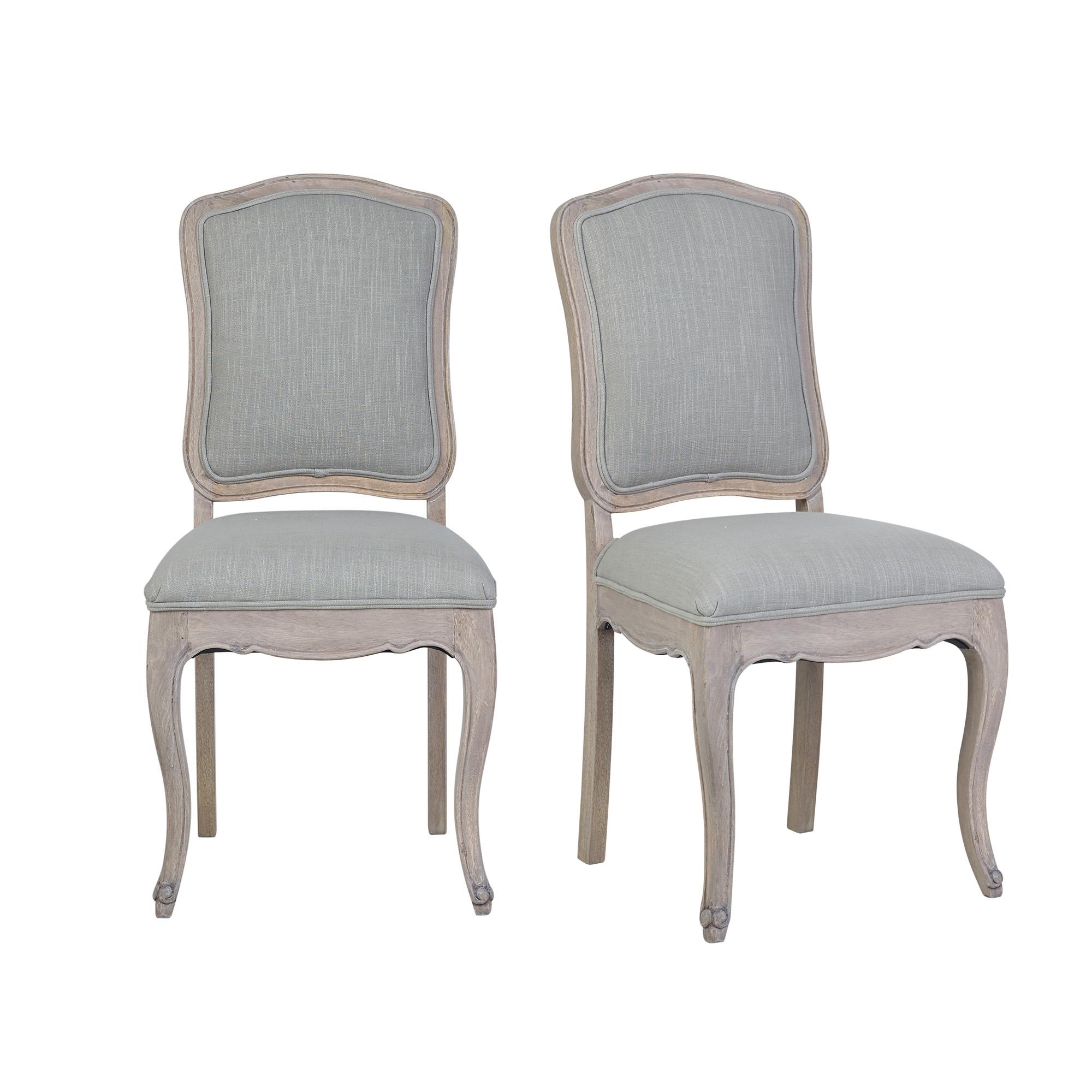 amelie pair of dining room chairs.  loz_exclusive_to_dunelm JRMSDPY