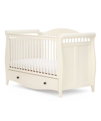 Baby bed Mothercare Bloomsbury cot - ivory QPVKEMW
