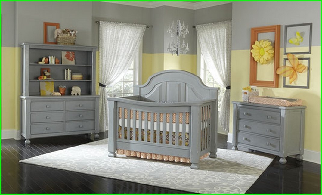 Baby furniture sets gray Baby nursery sets VMBRAMF