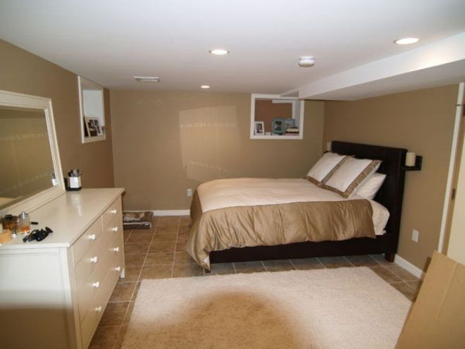 30 great ready-made ideas for the basement bedroom