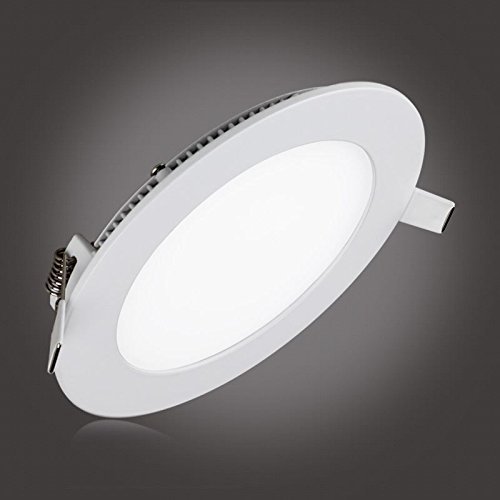 bathroom ceiling lights round led panel light, su0026g flat, not dimmable, round ultra-thin led recessed ceiling light CERLEKL