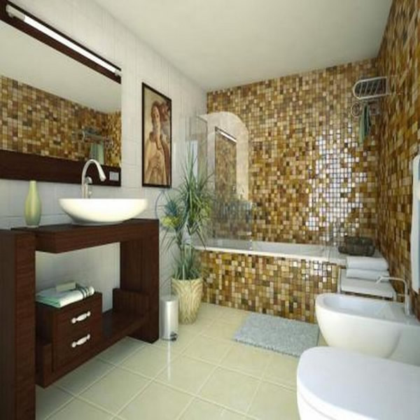 Bathroom designs small bathroom design photo with bathtub VLJVJER