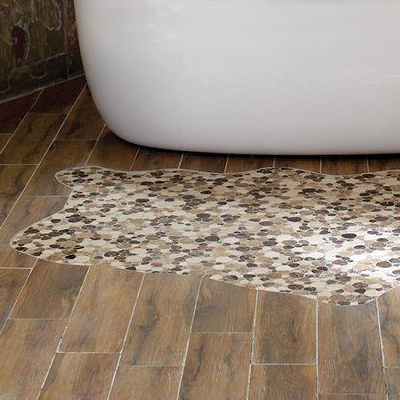 Bathroom mosaic floor tiles LYENRYE