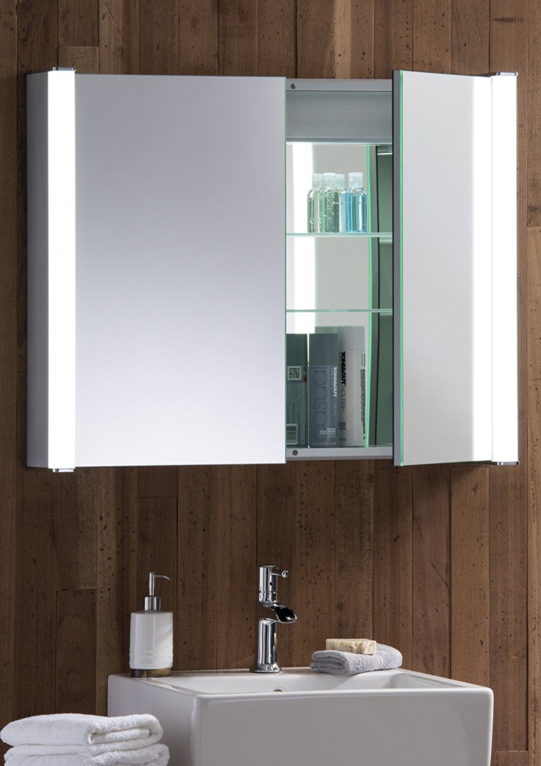 Bathroom mirror cabinets beautiful bathroom cabinets mirror cabinet illuminated with lights |  Home TFYRVPZ