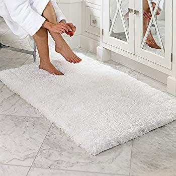 Bath rugs Locha's luxurious soft bath rug with non-slip rubber backing water-absorbing bathtub GAVDBEL