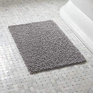 Bathroom rugs Loop light gray bathroom rugs KVZAXDS