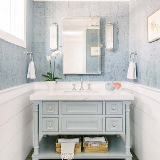 75 beautiful pictures and ideas for paneled bathrooms - October 2020.