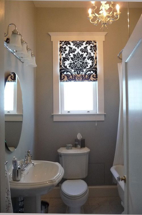 What Kind of Bathroom Window Curtain Designs Looks Good?  Bath .