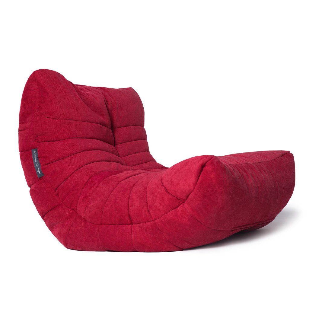 Beanbag sofa ... red acoustic beanbag from ambient lounge ... CNKUKXM