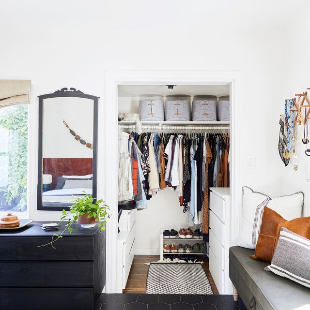 16 Best Ideas for Organizing Small Closets - Storage Tips for Small ...