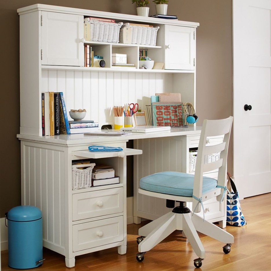 Bedroom Desk Teen Bedroom Desks: Inspirational Teen Bedroom Furniture Design in White LNBWXUW