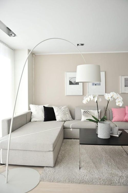 36 Light Cream and Beige Living Room Design Ideas |  Modern white.