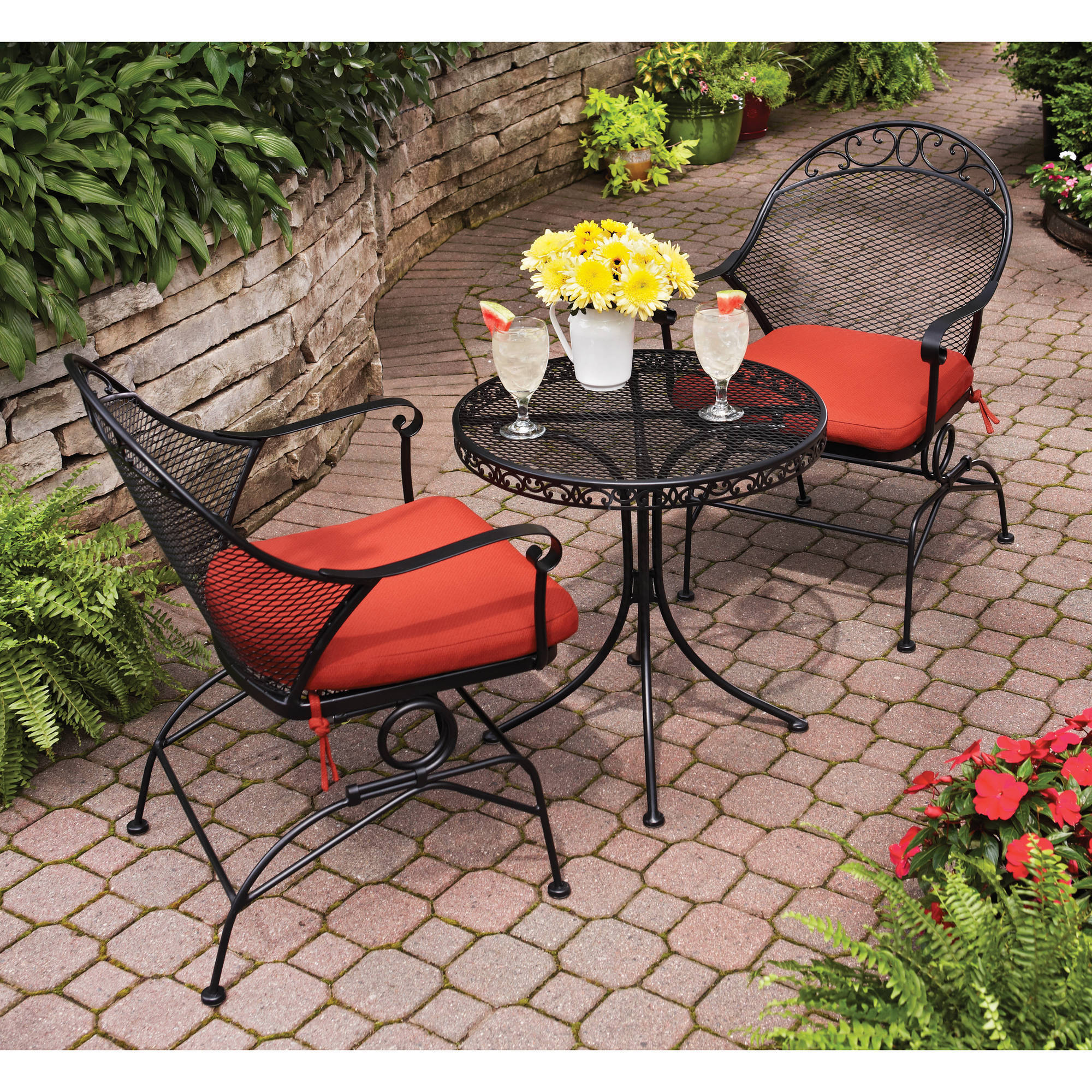 Better Homes and Gardens Clayton Court Motion Outdoor Bistro Set - NVORPSF