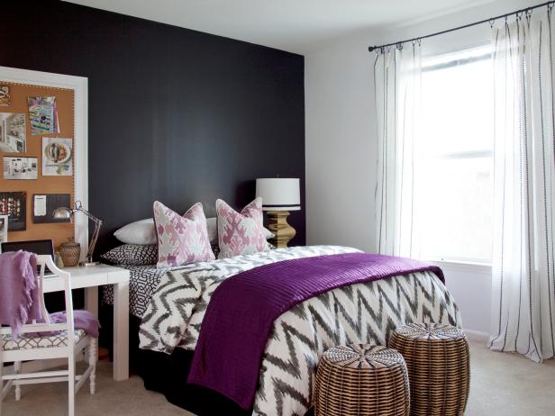 Black and white bedroom 15 Black and white bedroom |  hgtv OAXFKSD