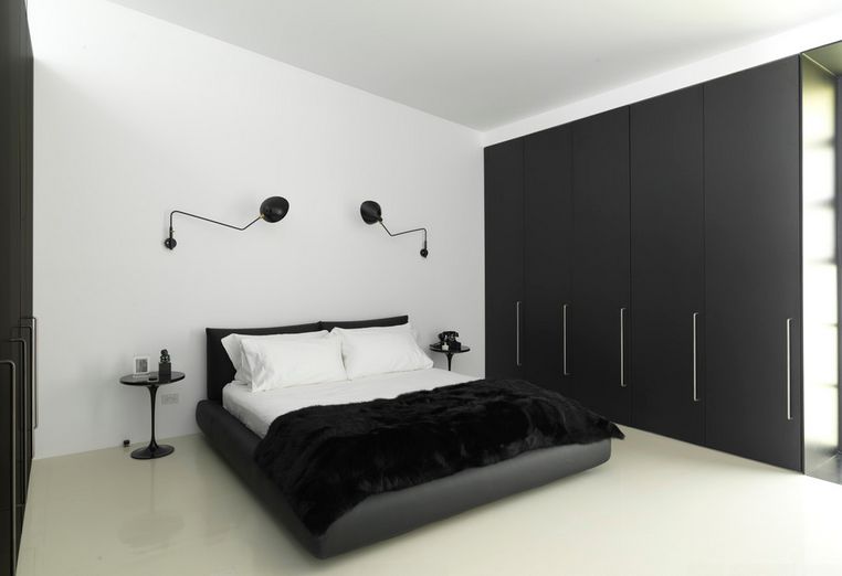 Black and white bedrooms 35 timeless black and white bedrooms that know how to stand out from the crowd LIXSDYG