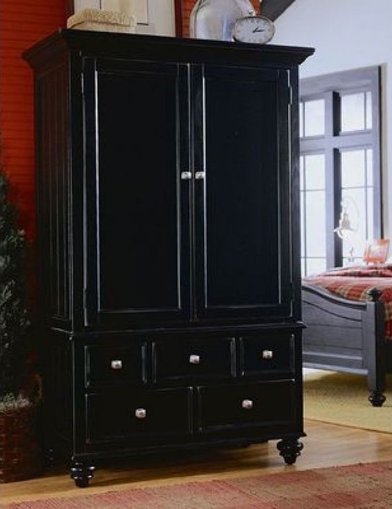 black closet can add texture to your bedroom - furnitureanddecors.com/decor JEXGOLX
