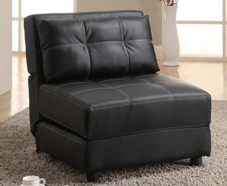 black futon chair ... PQZQCIT