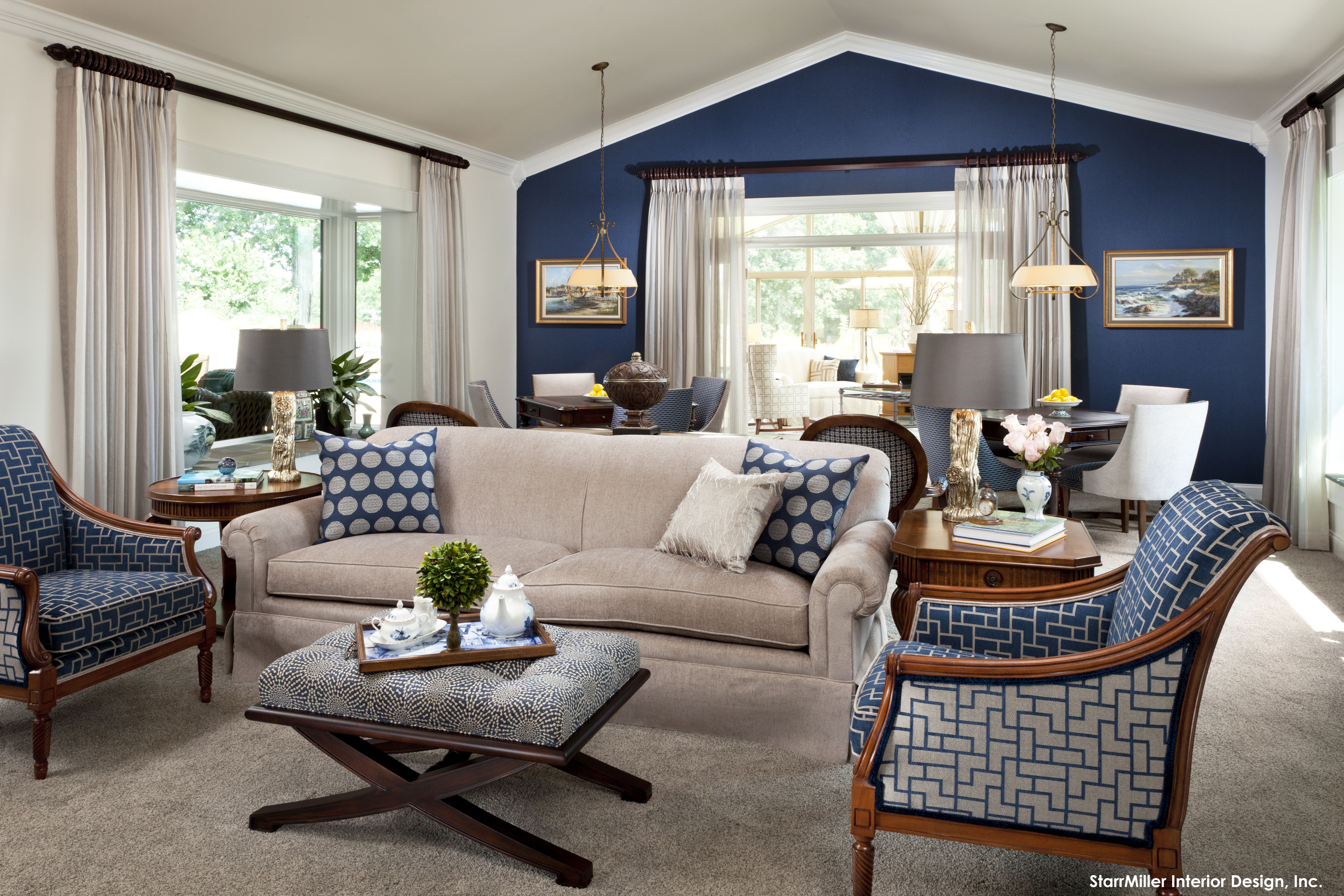 Blue Living Room Ideas 15 Beautiful Living Room Designs With Blue Accents |  Lovers of home design OCQWDMW