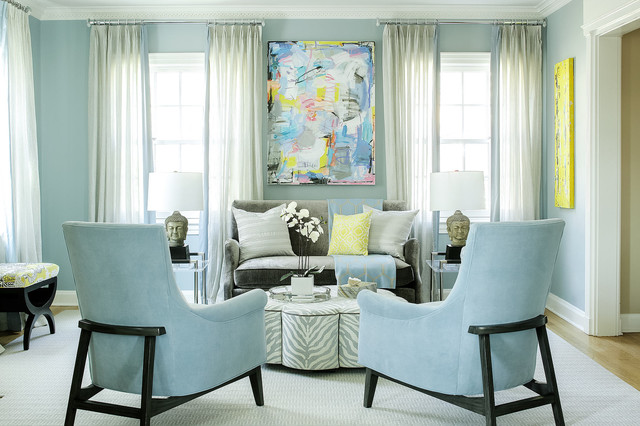 blue living room ideas baby blue living room transitional living room TCNGNZQ