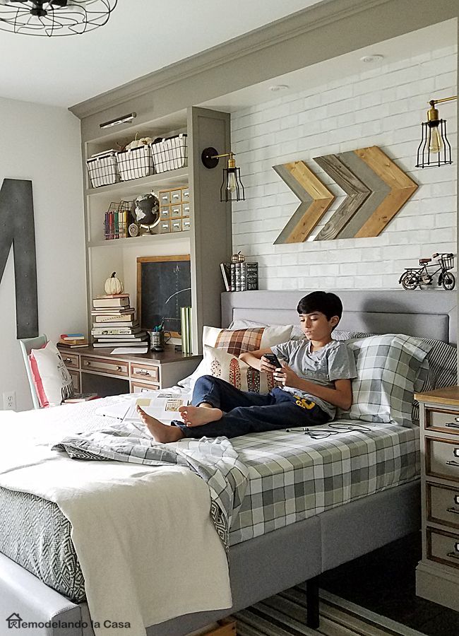 Boys bedroom ideas great teenage bedroom - fall decor ... from http://www.best-home-decor-pics.club/boy-bedrooms/teen-boy-bedroom -fall-decor / QJSEIFM