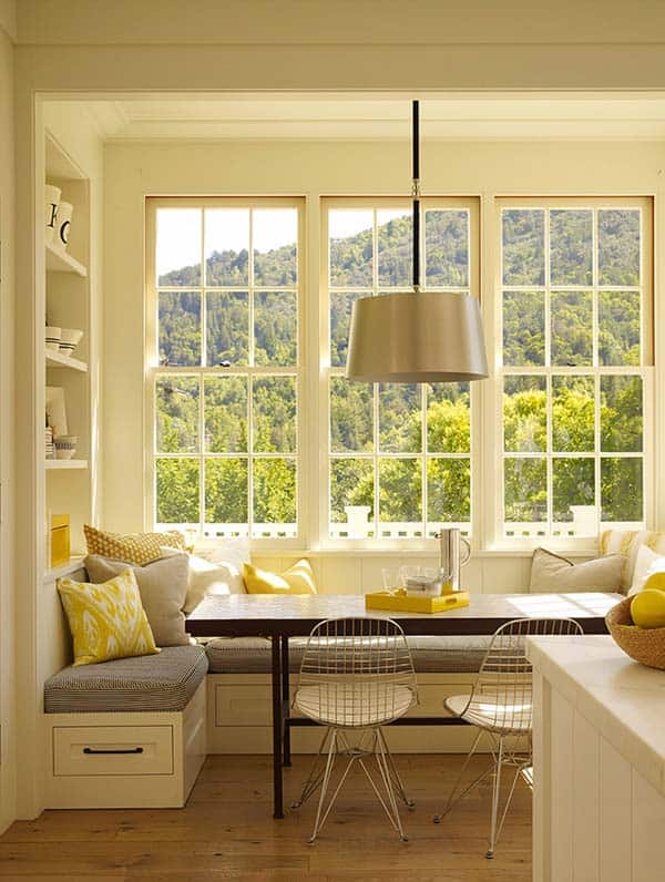 52 Incredibly fabulous design idea for the breakfast nook